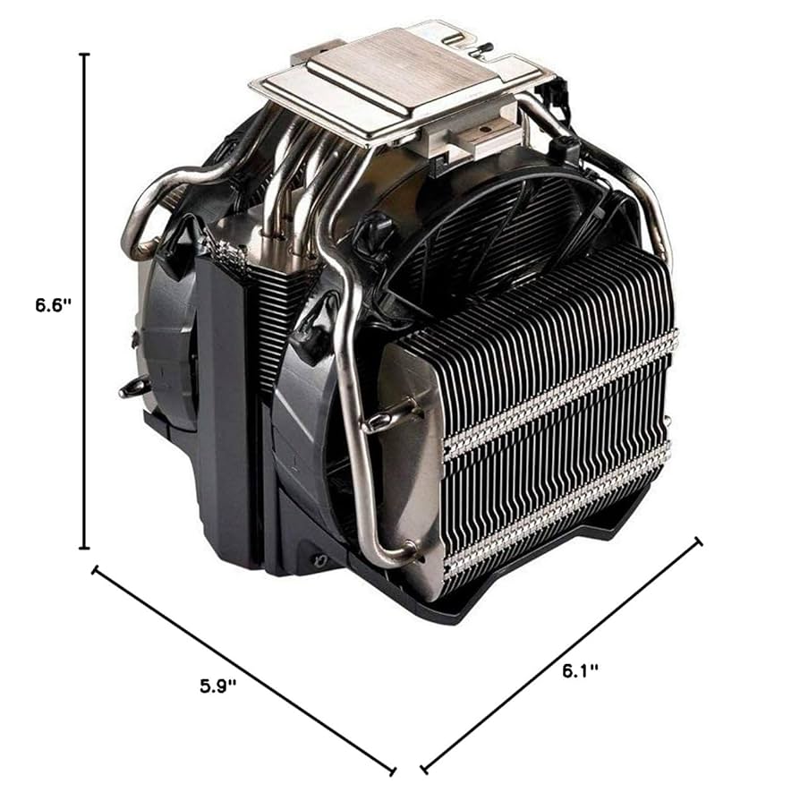 CPU COOLER MASTER HYPER 6 - V8 Coolermaster Hyper 6 | Tom's Hardware